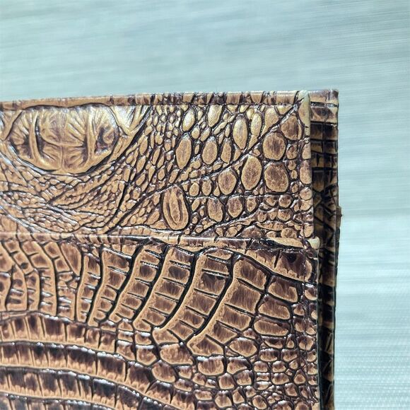 Miche Susan Classic Bag Shell Animal Print Faux Leather Brown Retired - Picture 6 of 6